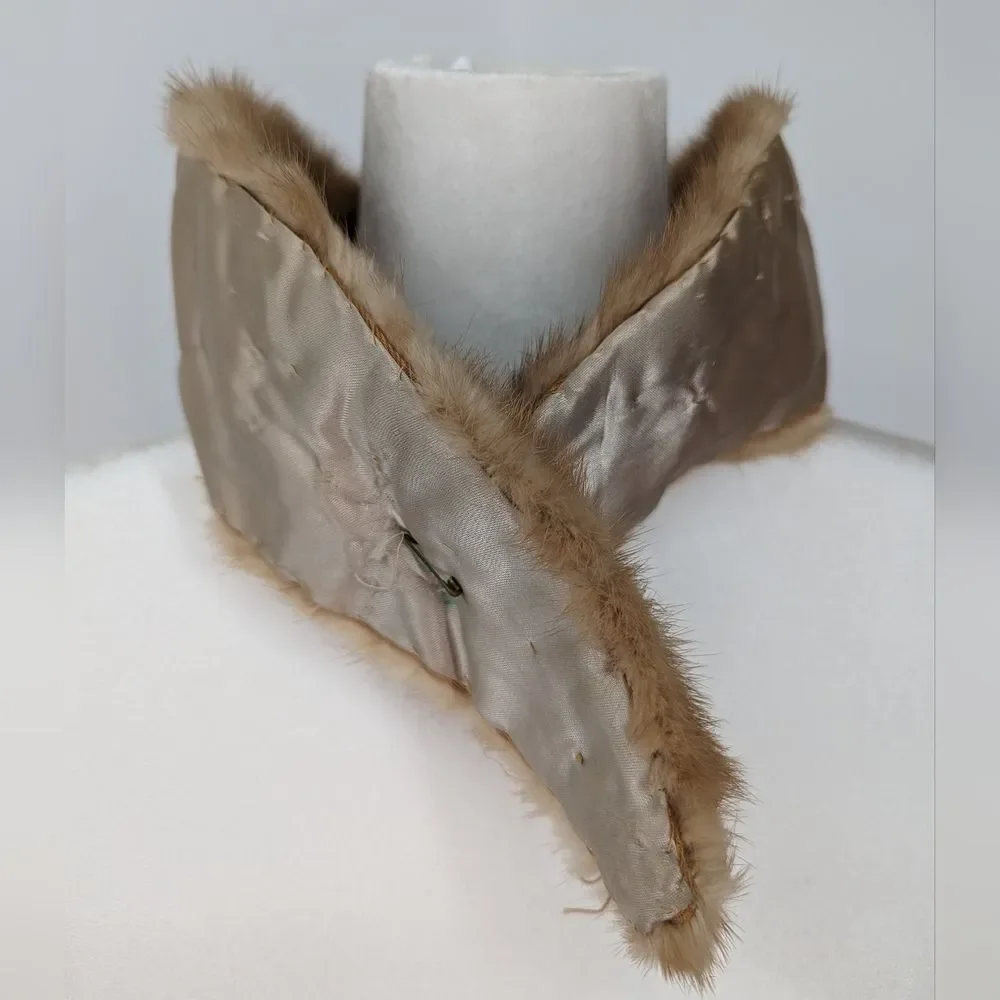 Vintage faux fur